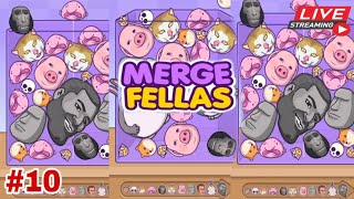 🔴Merge Fellas Live Gameplay  Emogi Style Live p10 mergefellas short ytshorts [upl. by Natam729]