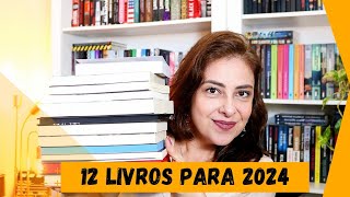 12 LIVROS PARA 2024  Ju Oliveira [upl. by Eillehs]