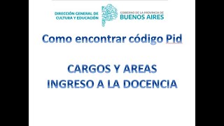 OBLEA DOCENTE COMO SABER QUE ESTOY HABILITADO A DAR SEGUN CODIGO PID PUNT DE INGRESO A LA DOCENCIA [upl. by Chiang]