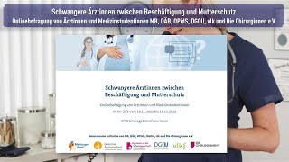 Schwangere Ärztinnen zwischen Beschäftigung und Mutterschutz [upl. by Ohnuj]