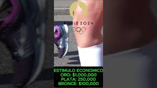 Cuanto  van a recibir los medallistas olimpicos en México  Oro Plata y Bronce [upl. by Ennaillek]