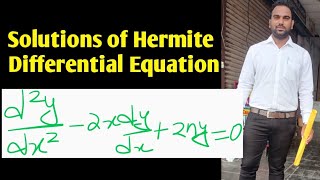 Solutions of Hermite Differential Equation  Drive Series Rakesh123 [upl. by Noskcire629]