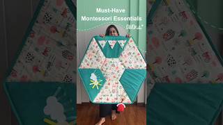 Sensory Playmats for babies❣️sensoryplay cotton playmat montessoribaby montessorieducation mat [upl. by Elsbeth604]