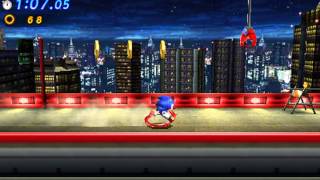 Sonic Generations 3DS  Classic Radical Highway [upl. by Monarski]