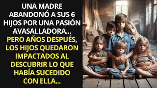 UNA MADRE ABANDONÓ A SUS 6 HIJOS POR UNA PASIÓN AVASALLADORA PERO 20 AÑOS DESPUÉS LOS [upl. by Susejedairam]