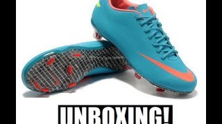 Nike Mercurial Vapor VIII ACC Unboxing  Retro OrangeTurquoise  By Ben [upl. by Ayidan367]