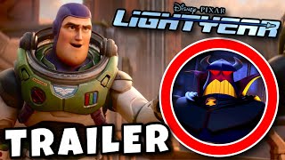 LIGHTYEAR Trailer Breakdown  Toy Story Easter Eggs Time Travel [upl. by Klina521]