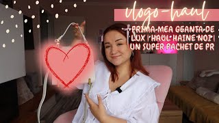 Vlogohaul Prima mea geanta de lux  Haul de prin mall  Giveaway [upl. by Otha]