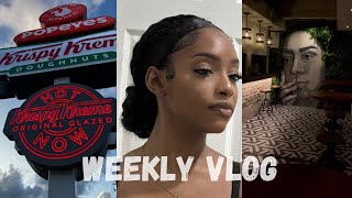 Vlog Joining a Secret Club  Krispy Kreme Not Worth the Hype [upl. by Ker]