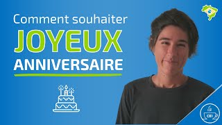 Comment souhaiter JOYEUX ANNIVERSAIRE en portugais [upl. by Latsyrd]