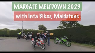 Inta bikes Margate Meltdown 2023  2 stroke run [upl. by Anayrb]