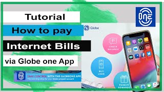 Hoe to pay internet bill in Globe One app [upl. by Assenev]