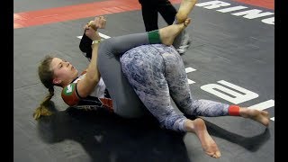 237 Girls Grappling NoGi  NAGA NJ Tournament Match • Women Wrestling BJJ MMA Female Bout [upl. by Oringa265]