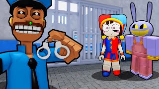 THE AMAZING DIGITAL CIRCUS POMNI VS EPIC PRISON BREAKOUT Roblox [upl. by Sirak]