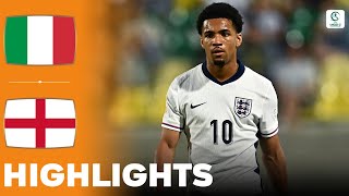 England vs Italy  Highlights amp Penalty Shootout U17 European Championship Quarter Final 30052024 [upl. by Earahs]