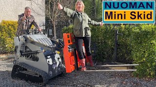 Unboxing Nuoman Mini Skid Steer  What a Gift [upl. by Nali]