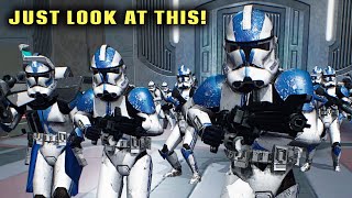 Star Wars Battlefront 2 2005 Remaster Mod  Clone Troopers vs Battle Droids  Best ULTRA Graphics [upl. by Tristis207]