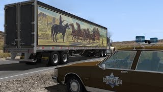 Smokey and the Bandit Dummy and the Stig  BeamNGdrive [upl. by Eissirc]