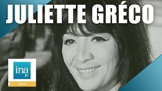 Juliette Gréco raconte Saint Germain Des Prés  Archive INA [upl. by Augustin957]