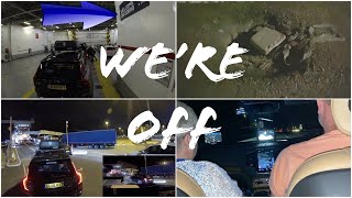 Night drive to Dover amp a detailed boarding of the ferry with our caravan  Euro Hols Part 2 [upl. by Spracklen]