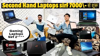 Second Hand Laptops Sirf ₹7000 से CheapestGaming Laptops i3 sirf ₹6500  i5 Sirf ₹7500 In Delhi [upl. by Enaffit]