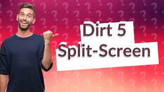 How to play Dirt 5 splitscreen [upl. by Tamaru]