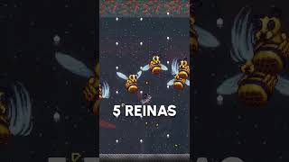 REINA ABEJA VS MURO DE CARNE terraria humor minecraft geometrydash [upl. by Bea]