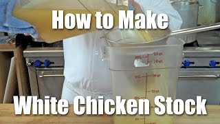 How to Make White Chicken Stock [upl. by Raphaela52]