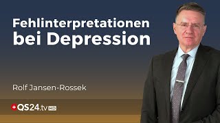 Die wahren Ursachen von Depression  Arzt Rolf JansenRossek  Unter der Lupe  QS24 [upl. by Kiryt]