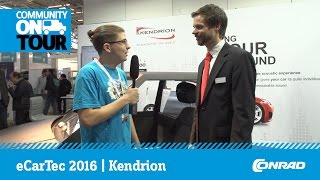 Motorsound beim Elektroauto  wie entsteht er  Kendrion  eCarTec 2016  Conrad [upl. by Ymerej850]