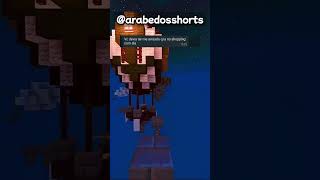 Ela jogou o LOBO na LAVA minecraft viralvideo shorts [upl. by Shama]