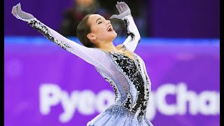 ALINA ZAGITOVA  Olympics 2018 SP NBC  короткая программа на Олимпиаде с переводом комментариев NBC [upl. by Kinnie]