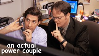 jim and dwight being a power couple for 9 minutes 37 seconds  The Office US  Comedy Bites [upl. by Hertzog]