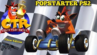 CRASH TEAM RACING  CH34T EDITION  POPSTARTER PS2 [upl. by Hallimaj]