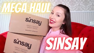 SINSAY MEGA HAUL SINSAY  HAINE DE VARAACCESORII  UNBOXING SINSAY  TRY ON [upl. by Asined]