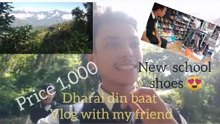 My new school shoes 🥰 ll kalimpong vlogger boy [upl. by Nywled]