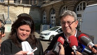 FACE À LA SOCIÉTÉ GÉNÉRALE LA LUTTE CONTINUE  Mélenchon [upl. by Audwen]