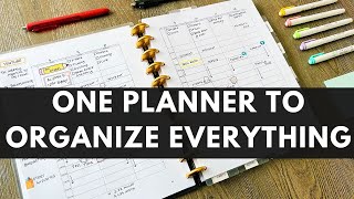 One Planner To Organize My Entire Life  Monthly Flip Through oneplanner lifeorganized [upl. by Dami805]