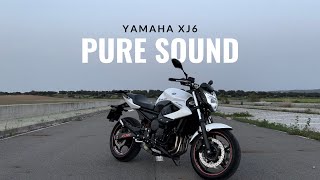 PURE SOUND OF YAMAHA XJ6 💥🔉 LEOVINCE WITH DBKILLER 🏍️ [upl. by Navac436]