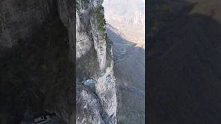 Shanxi Wangmangling Cliff Cave Tunnel Highway photography mountains china asia cliff [upl. by Ettezel376]