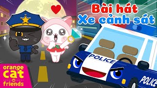 Mèo Quýt và những người bạn Bài hát Xe cảnh sátㅣĐi thôi Xe cảnh sát anh hùng 🚓 [upl. by Aicissej]