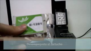 ¿Como cambiar cartuchos Epson SX130 Quecartucho [upl. by Pokorny]