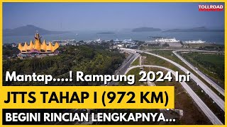 MANTAP 972 km Jalan Tol Trans Sumatra Tahap I Tuntas Tahun 2024 Ini Begini Rinciannya [upl. by Swor31]