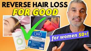 Hair Loss for Women over 50 what ACTUALLY works [upl. by Leasim454]