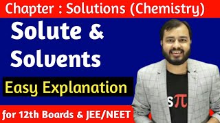 What are Solute amp Solvents  Alakh Pandey Sir  AlakhSirHighlights [upl. by Nelyaw]