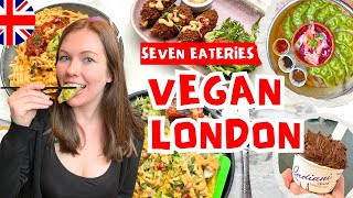 Delicious Vegan Food in London [upl. by Einuj]