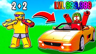 UNLOCKING MAX LEVEL in Race Merge Simulator Roblox [upl. by Cheyney573]