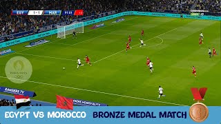 Bronze Medal Match  Egypt Vs Morocco  Paris 2024 Olympic Games [upl. by Tish]