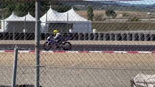 Lorraine Crussell 1989 Yamaha TZ250 Open 2 Stroke Race GP AHRMA Motofest Laguna Seca July 2023 2 [upl. by Lj]