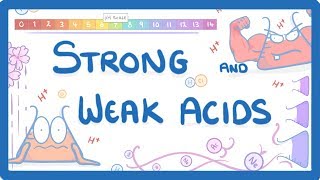 GCSE Chemistry  The pH Scale amp Strong vs Weak Acids Higher Tier 35 [upl. by Nedi]